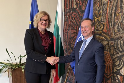 Meeting of Deputy Minister Radi Naydenov with the Ambassador Extraordinary and Plenipotentiary of the Republic of Austria Her Excellency Andrea Ikic-Böhm
